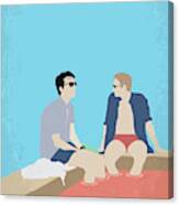 No1124 My Call Me By Your Name Minimal Movie Poster Canvas Print