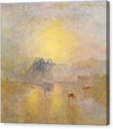 Norham Castle, Sunrise Canvas Print