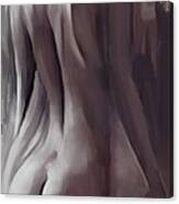 Nude Woman 12ol Canvas Print