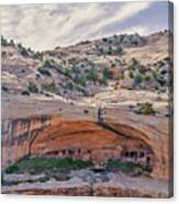 October 2019 Cliff Dwelling Canvas Print