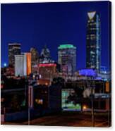 Oklahoma City Skyline Canvas Print