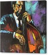 Old Ron Carter Canvas Print