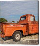 Old Rusty Truck Canvas Print