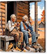 Old Timers Canvas Print