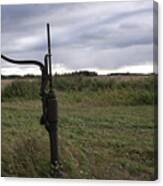 Old Water Pump Canvas Print