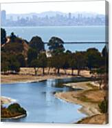 On A Clear Day You Can See San Francisco Canvas Print