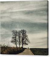 On The Road Canvas Print