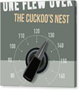 One Flew Over The Cuckoos Nest - Alternative Movie Poster Canvas Print