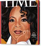 Oprah Winfrey, 2004 Canvas Print