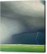 Opt.6.20 'storm' Canvas Print