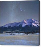 Orion Over West Spanish Peak Canvas Print