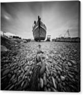 Our Lady Fishing Boat, Hasting, Sussex. Canvas Print