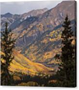 Ouray Co Color Change Canvas Print