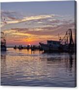 Oyster Boat Canvas Print