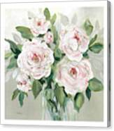 Pale Pink Blossoms Canvas Print