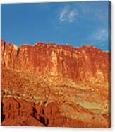 Panoramic Waterpocket Fold Capitol Reef National Park Canvas Print