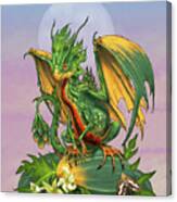 Papaya Dragon Canvas Print