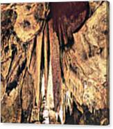 Papoose Room Onyx Drapes Carlsbad Caverns Color Canvas Print