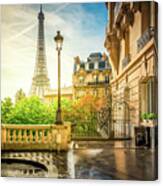 Paris Street Canvas Print