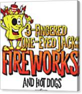 Parody Fireworks Ad Canvas Print