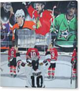 Patrick Sharp - A Story Of A Career Canvas Print