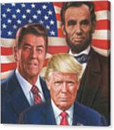 Great American Patriots Canvas Print