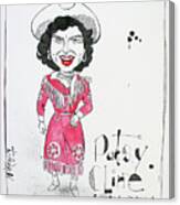 Patsy Cline Canvas Print