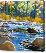 Pedernales River Canvas Print