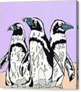Penguins Canvas Print
