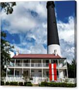 Pensacola Florida Lighthouse Canvas Print