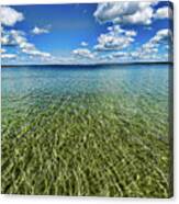 Perfect Day At Higgins Lake Canvas Print