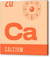 Periodic Element A - 20 Calcium Ca Canvas Print