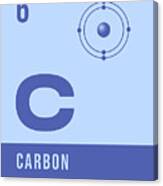 Periodic Element A - 6 Carbon C Canvas Print