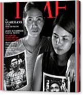 2018 Person Of The Year The Guardians,the Capital Gazette Canvas Print