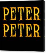 Peter Peter Pumpkin Eater Costume Canvas Print