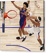 Phoenix Suns V Detroit Pistons Canvas Print