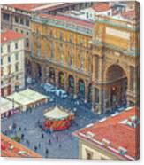 Piazza Della Repubblica Canvas Print