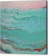 Pink Sea Canvas Print
