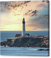 Pigeon Point Lighthouse Pacific Ocean Canvas Print