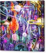 Pinball #1 Outer Limits Canvas Print