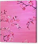 Pink On Pink Canvas Print