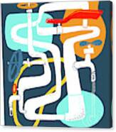 Pipes No.5 Canvas Print