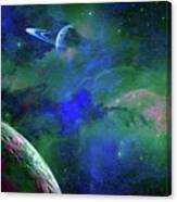 Planet Companion Canvas Print