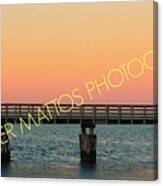 Plymouth Jetty Canvas Print