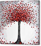 Poppy Tree Canvas Print
