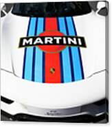 Porsche 918 Spyder Martini Canvas Print