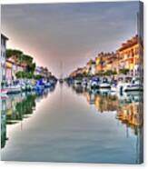 Porto Mandracchio - Grado - Italy Canvas Print