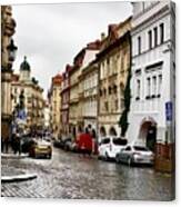 Prague Streets Canvas Print