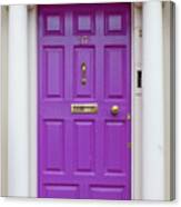 Purple Door Architecture - Dublin Canvas Print