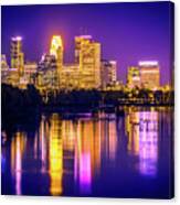 Purple Haze Minneapolis Canvas Print